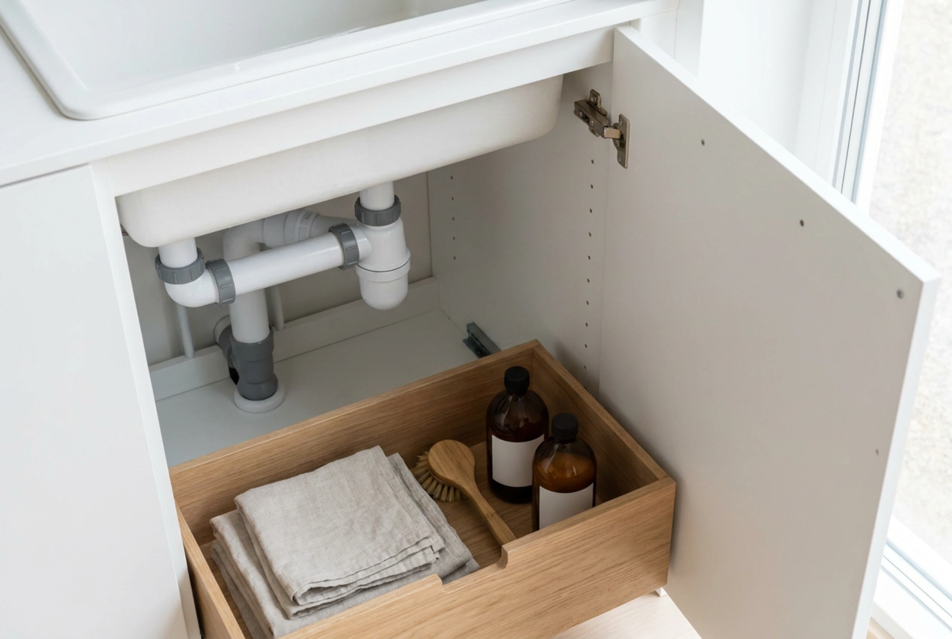 Ako naplánovať odtok pre drez a umývačku riadu bez spätného toku vody