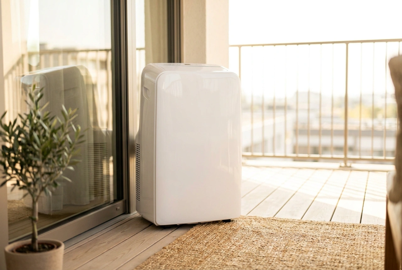 Zlepšuje mobilná klimatizácia na balkóne chladenie bytu