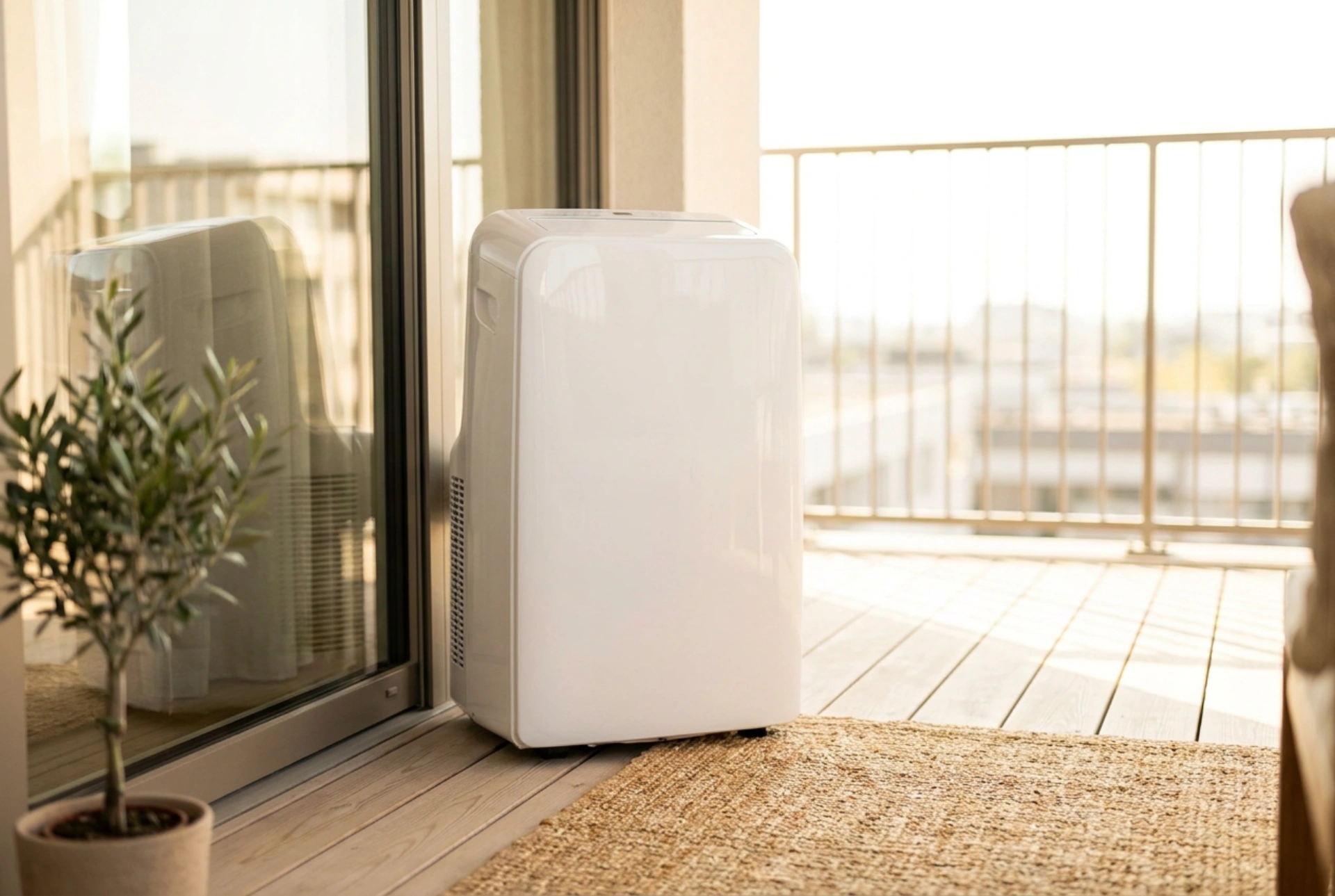 Zlepšuje mobilná klimatizácia na balkóne chladenie bytu