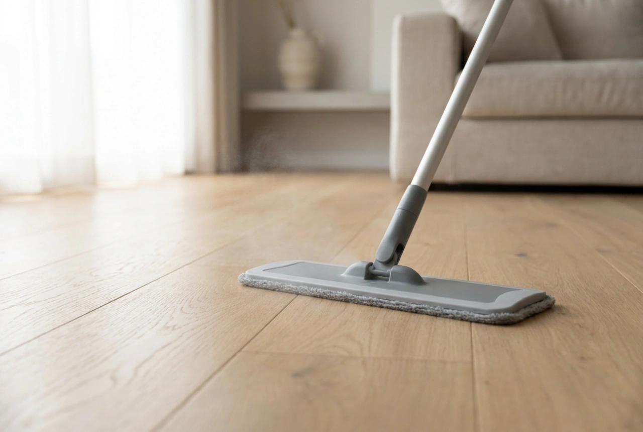 Ako používať elektrický mop na laminátové podlahy bez nadmernej vlhkosti