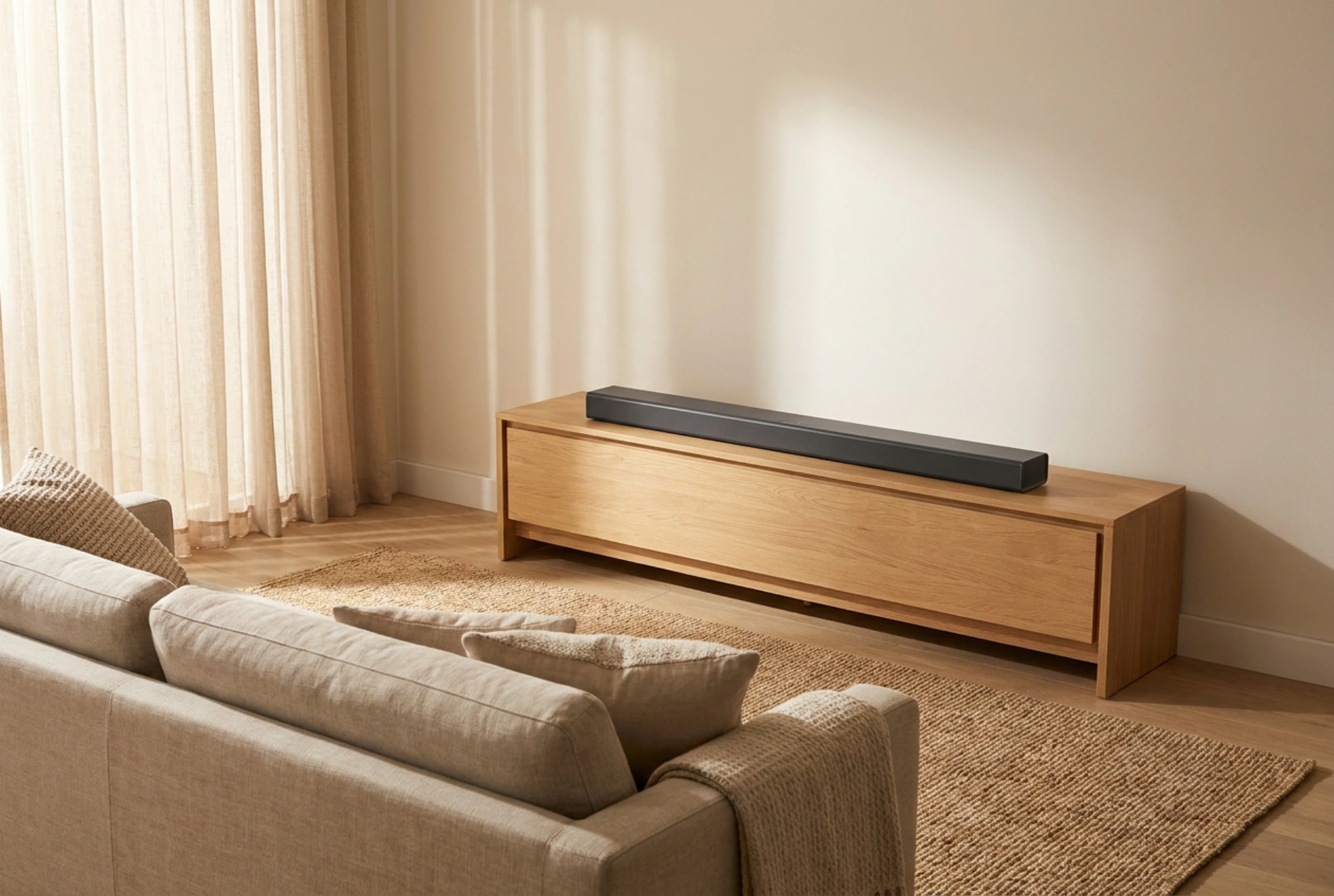 Kedy sa soundbar s integrovaným subwooferom uplatní v byte