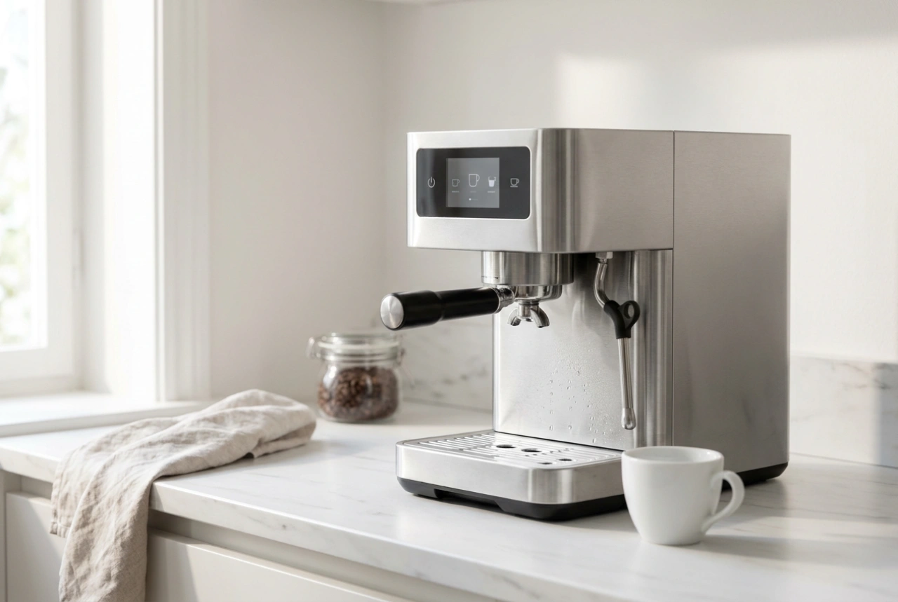 Ako prepláchnuť kávovar s mliečnou hadičkou po cappuccino