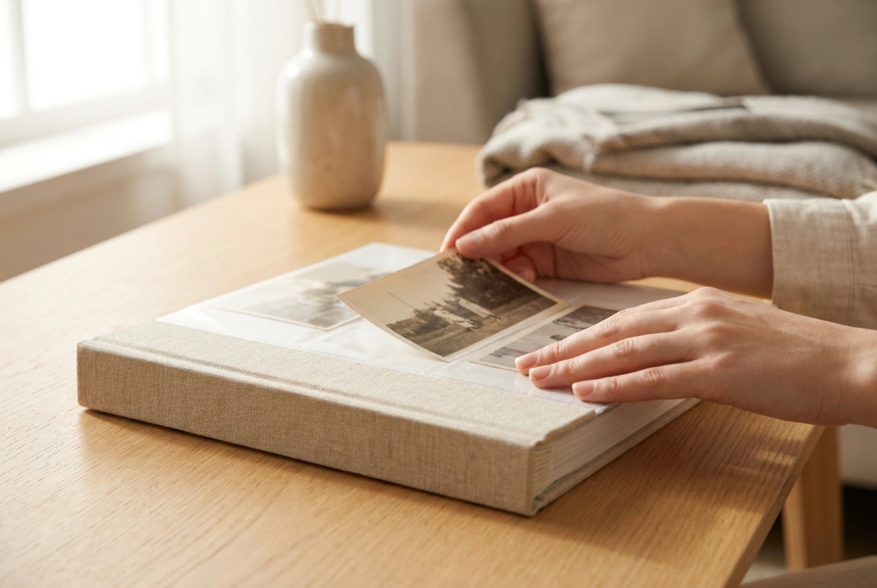 Ako usporiadať fotografie v personalizovanom zasúvacom albume