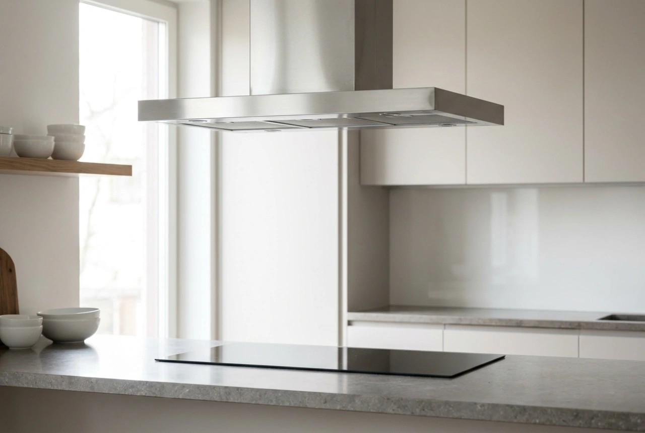 V akej výške namontovať kuchynský digestor pre optimálnu ventiláciu